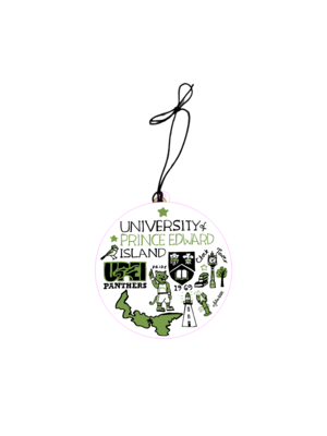 88800010331 Julia Gash UPEI Wood Ornament
