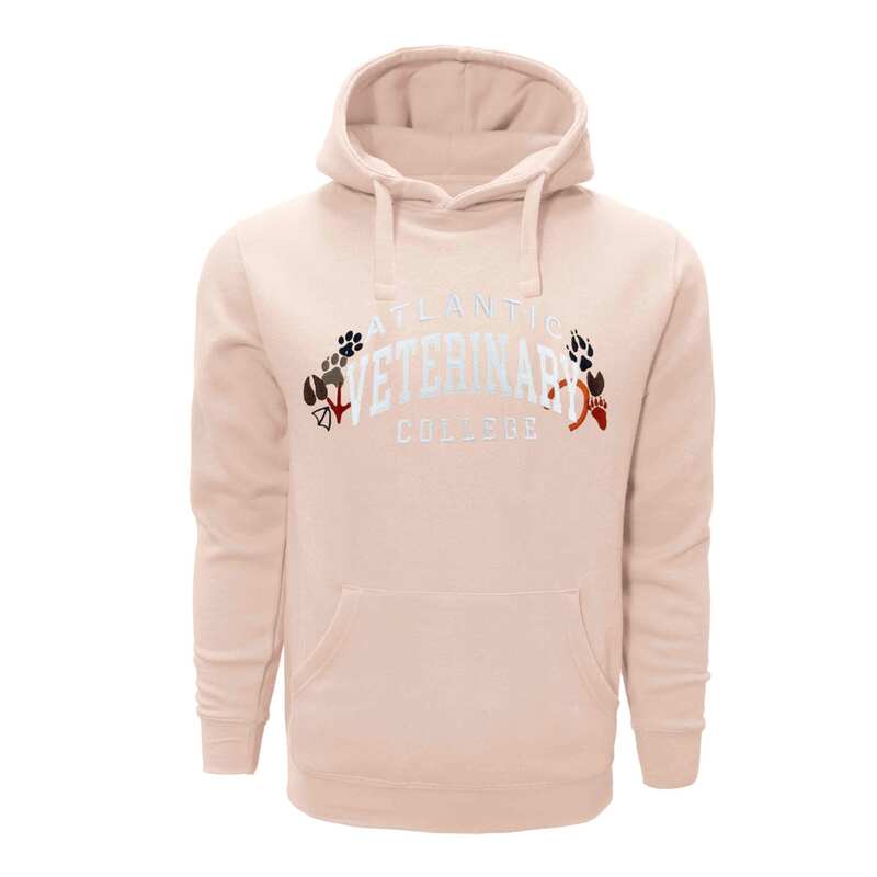 Atl Vet College Paw Print Hood