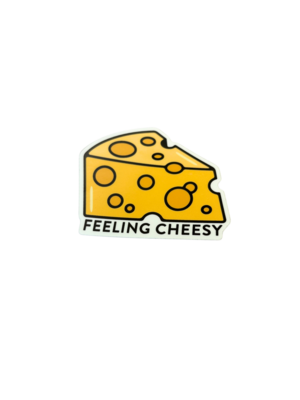 040962072301 Feeling Cheesy Sticker