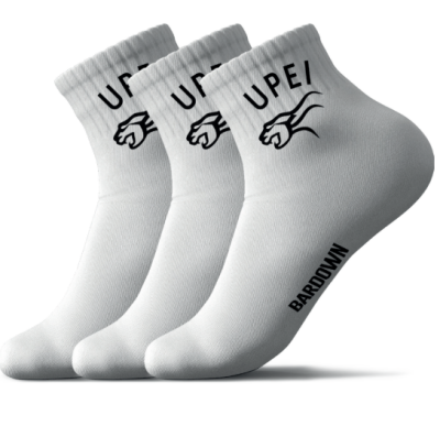 88800007154 UPEI Panthers Socks Low Cut