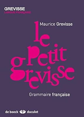 9782801100875 Le Petit Grevisse