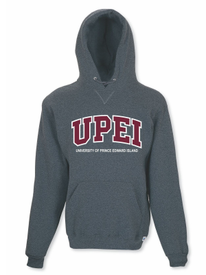 88800005688 UPEI Charcoal W/ Maroon Hood