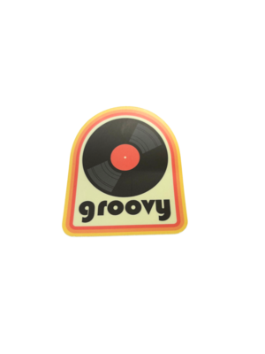 040962061428 Groovy Sticker