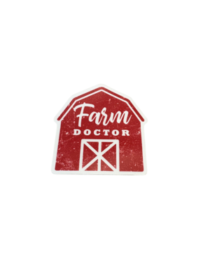 040962073681 Farm Doctor Barn Sticker