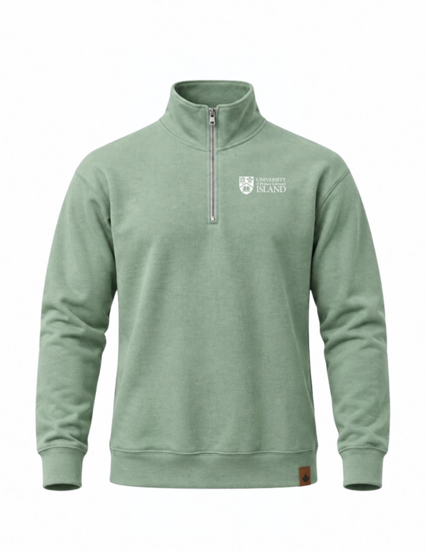 UPEI Enzyme Washed 1/4 Zip